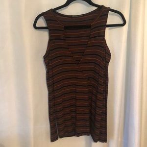 Cold shoulder, choker , crossover  top